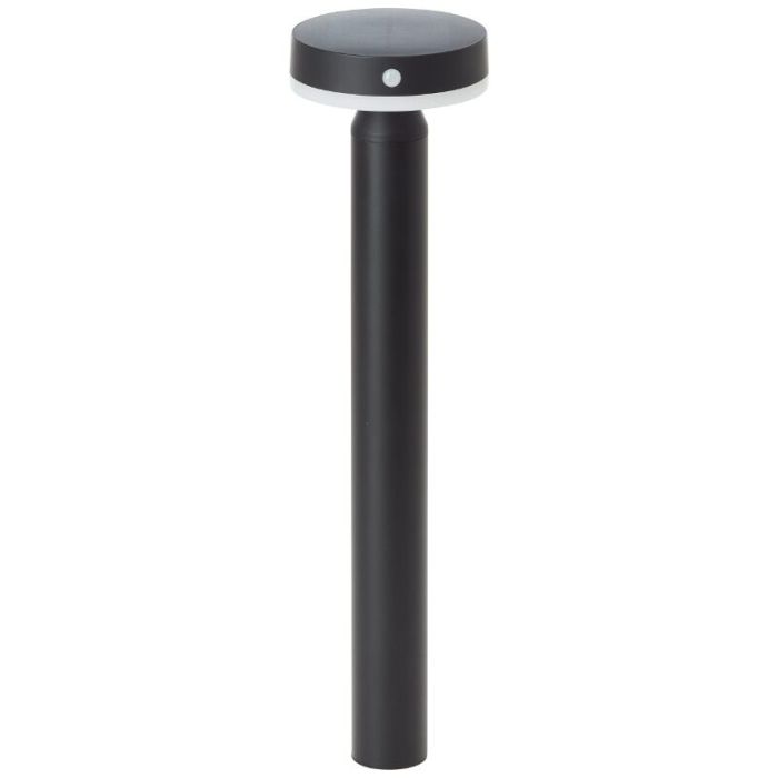 Metal solar outdoor floor lamp black, Kubilay, 3W, 4000K LED, IP44