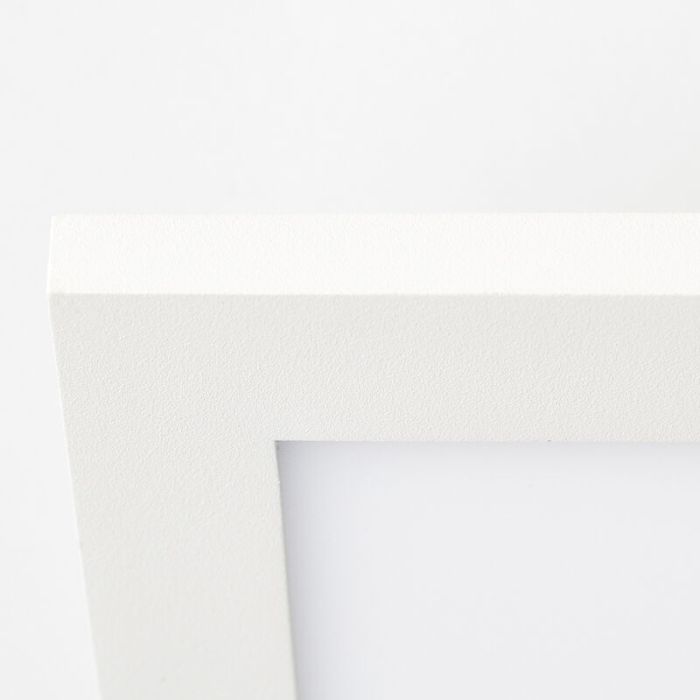 Modern LED panel ceiling light white, Bojan, 24W, 2700K LED