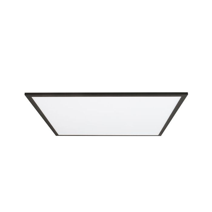 Modern LED panel ceiling light black, Bojan, 40W, 4000K LED