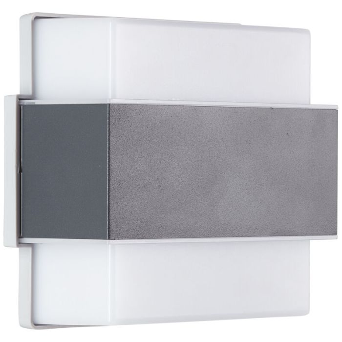 Modern outdoor light anthracite, Birol, 7W, 4000K LED, IP44