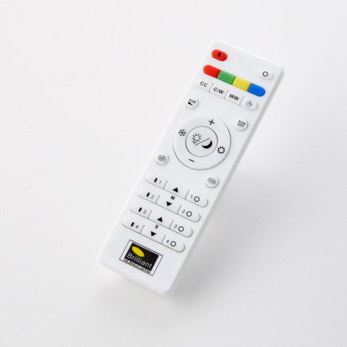 Modern LED panel ceiling light white, Ricco, 25W, adjustable light colour LED, with remote control