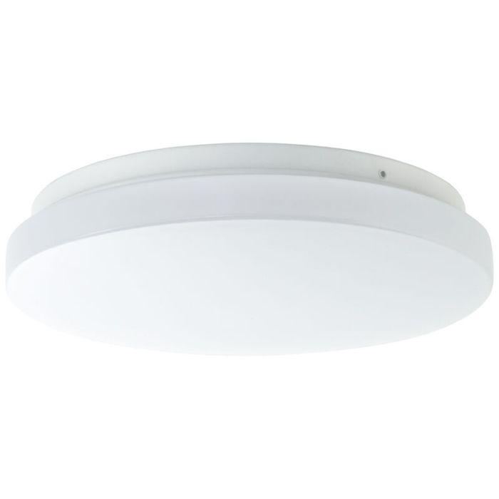 Plastic flush ceiling light white, Julie, 12W, 3000K LED