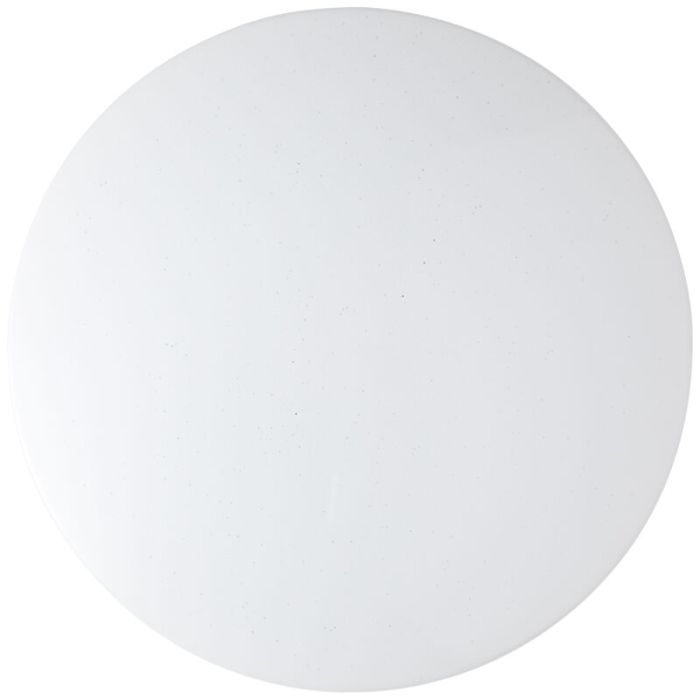 Plastic flush ceiling light white, Julie, 24W, 3000K LED