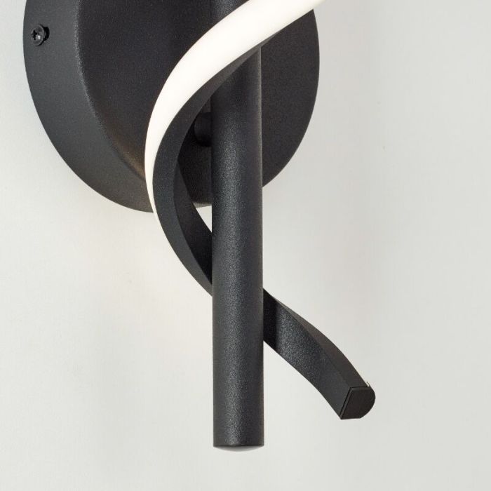 Design wall light black, Mateusz, 6W, 4000K LED
