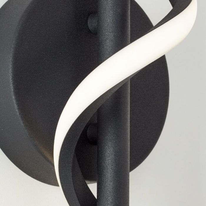 Design wall light black, Mateusz, 6W, 4000K LED