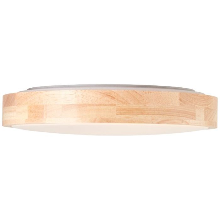 Rustic bathroom ceiling light wood, Kavish, IP44