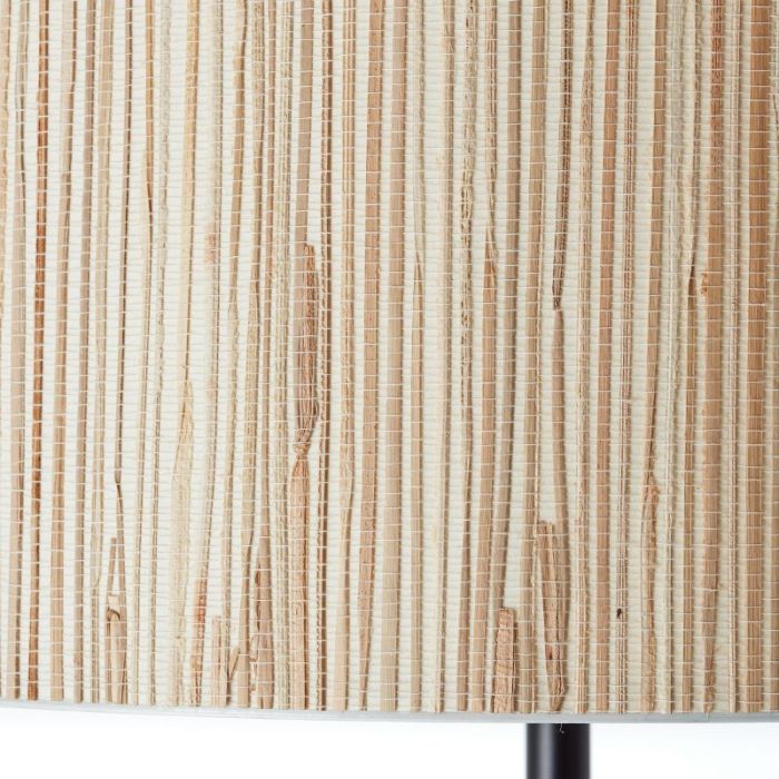Rustic floor lamp beige, Wenda, with switch
