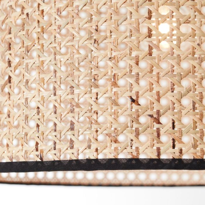 Rustic floor lamp beige, Emmelie, with switch