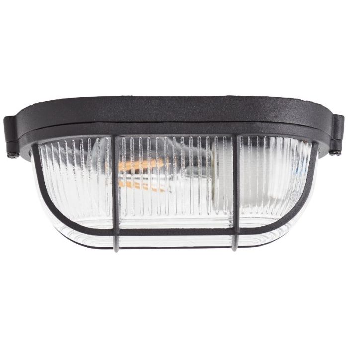 Rustic ceiling light black, Kali