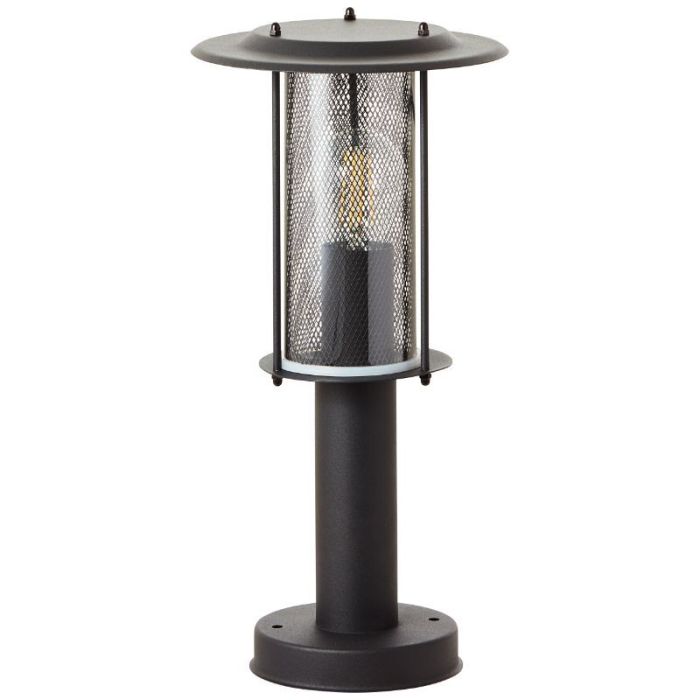Rustic outdoor light black, Gezina, IP44