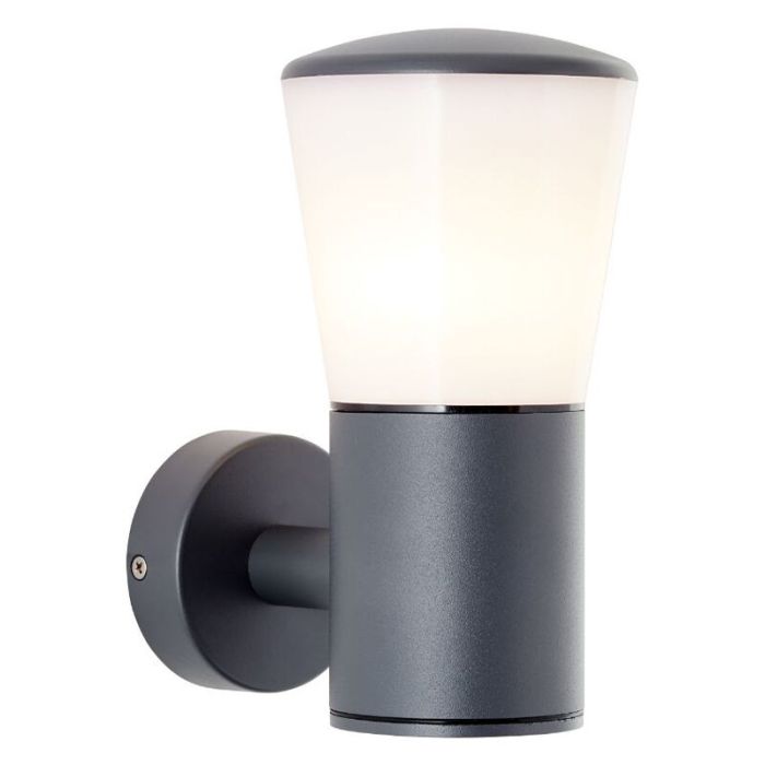 Modern outdoor light anthracite, Rawi, IP44