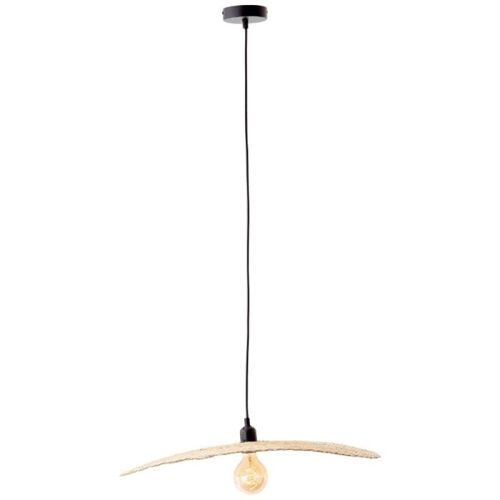Wood pendant light beige, Georgina