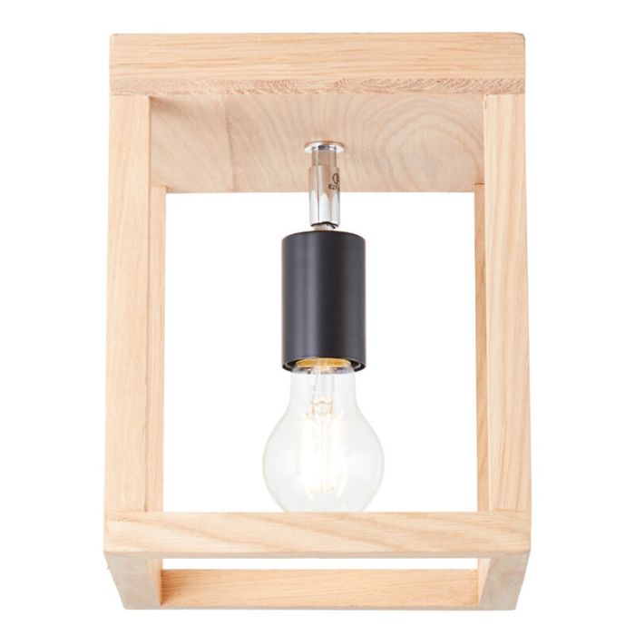 Wood ceiling light black, Esraa