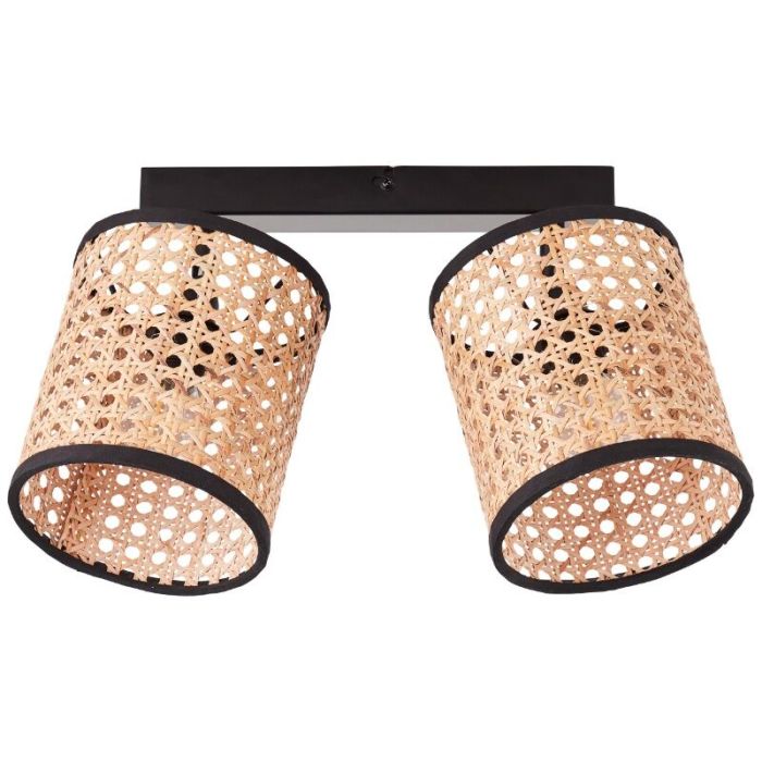 Rustic ceiling spotlight beige, Emmelie