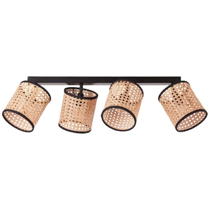 Rustic ceiling spotlight beige, Emmelie