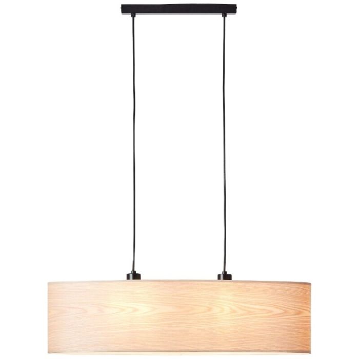 Wood pendant light beige, Enna