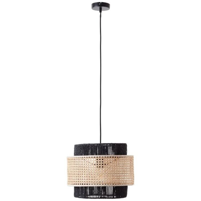 Rattan pendant light beige, Quirien