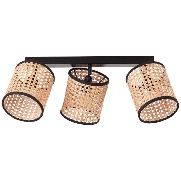 Rustic ceiling spotlight beige, Emmelie