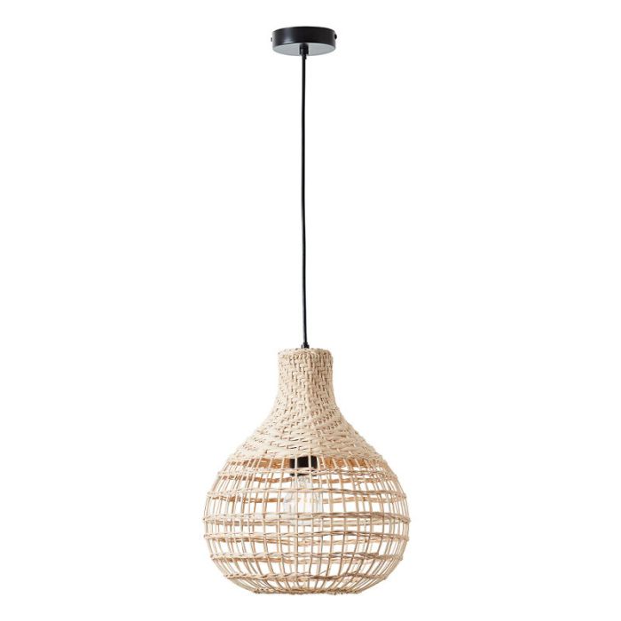 Rattan pendant light brown, Sian