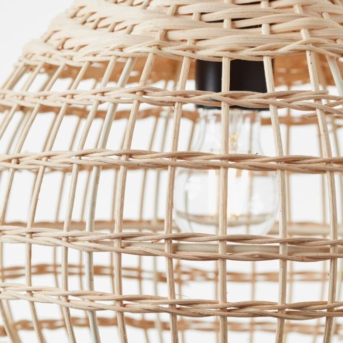Rattan pendant light brown, Sian
