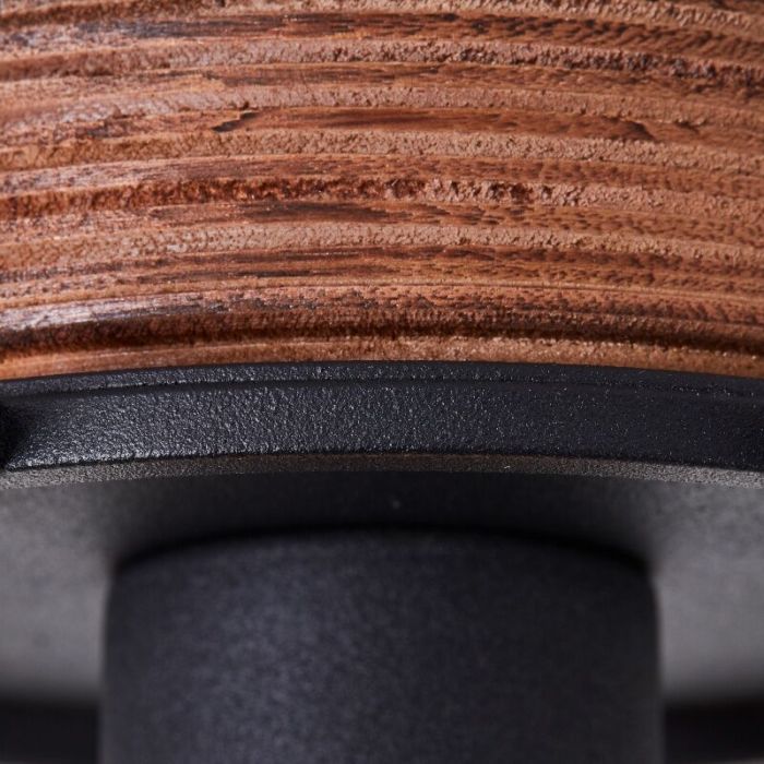 Wood ceiling light black, Taede