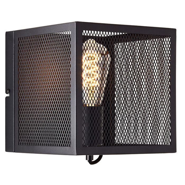 Industrial wall light black, Esperanza