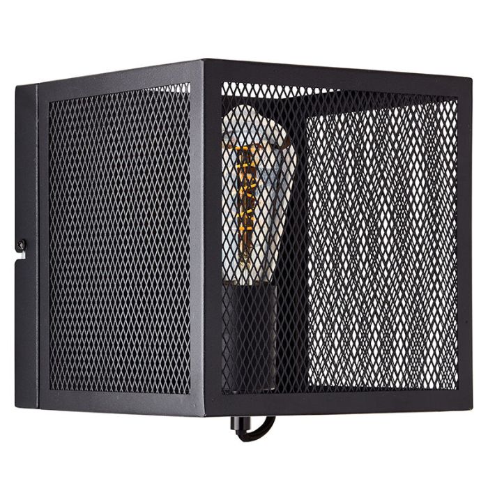 Industrial wall light black, Esperanza