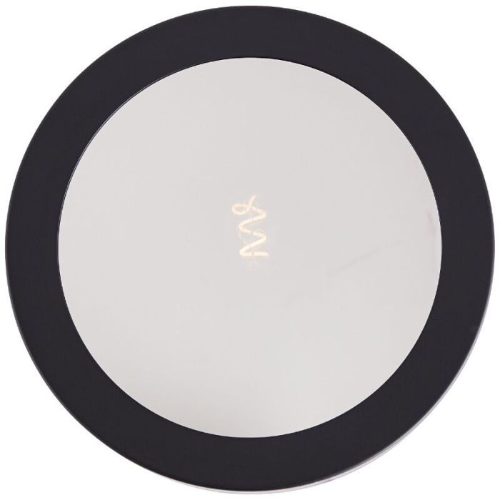 Industrial flush ceiling light black, Sherman