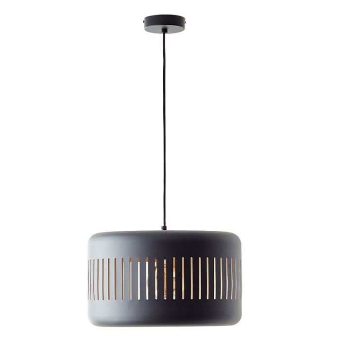Industrial pendant light black, Veronika