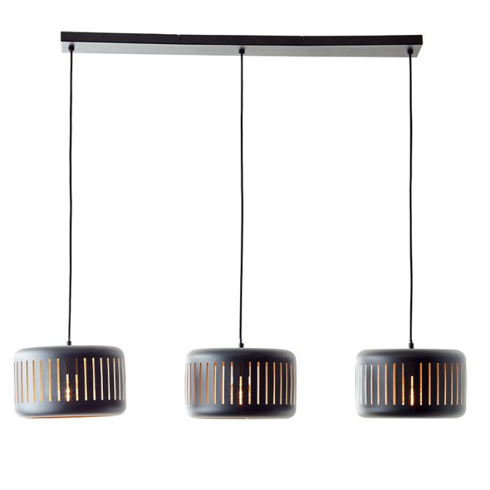 Industrial pendant light black, Veronika