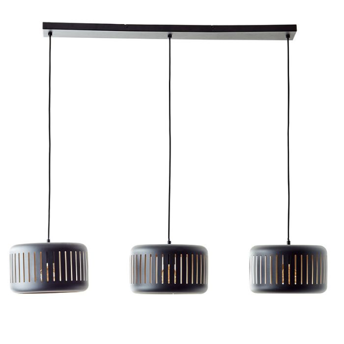 Industrial pendant light black, Veronika