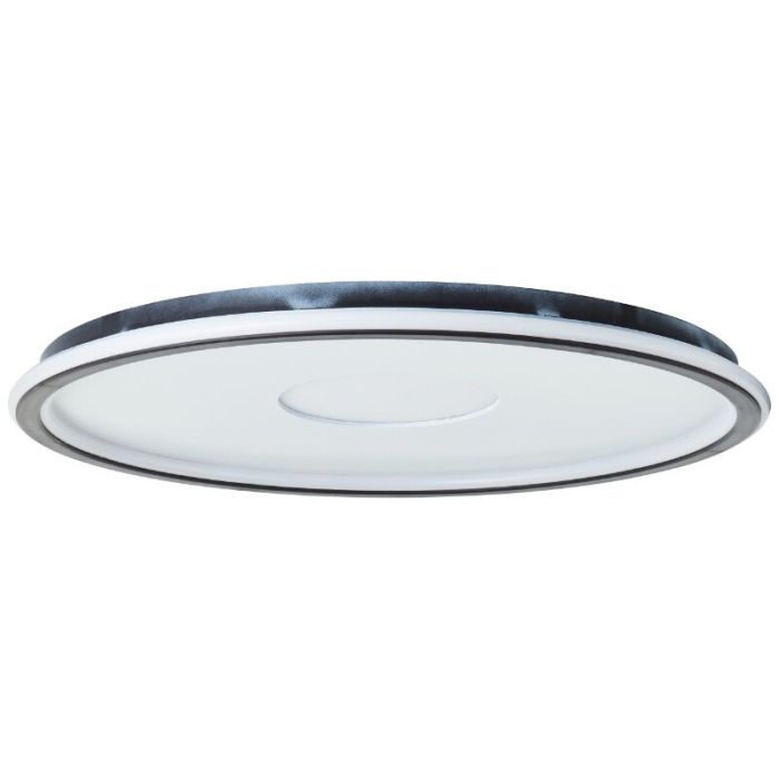 Modern flush ceiling light white, Vesna, 44W, 3000K LED, 3-step dimmable