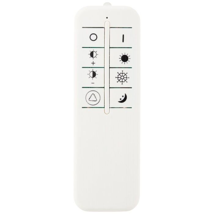 Modern flush ceiling light white, Vesna, 44W, 3000K LED, 3-step dimmable