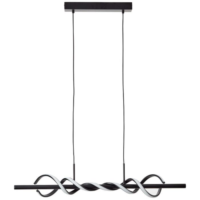 Modern pendant light black, Quang, 20W, 3000K LED