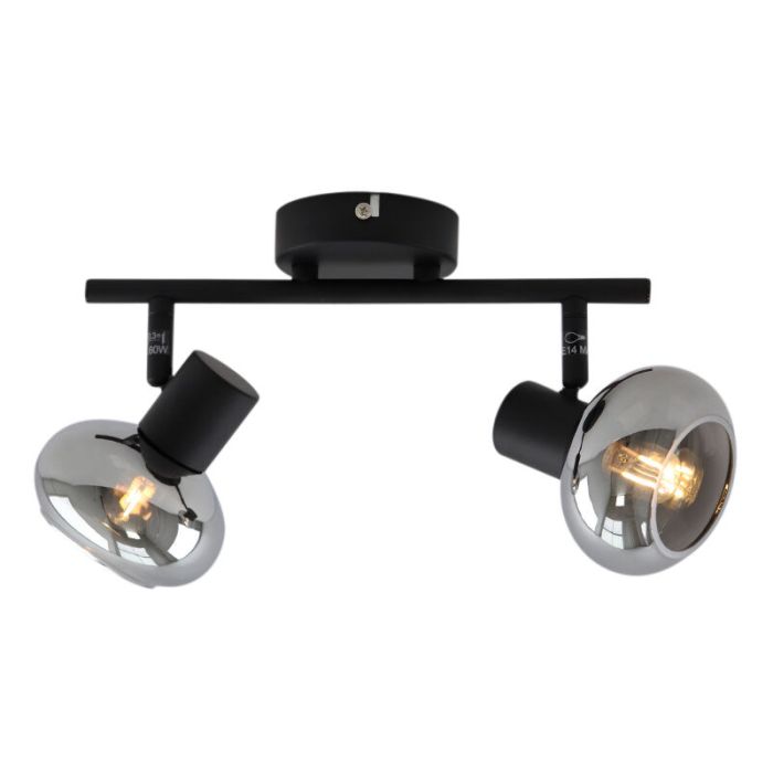 Design ceiling spotlight black, Tanju
