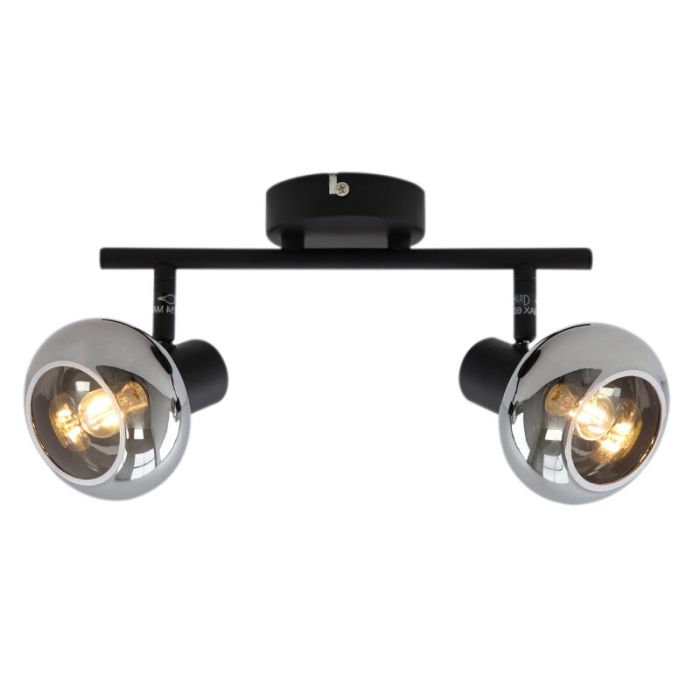 Design ceiling spotlight black, Tanju