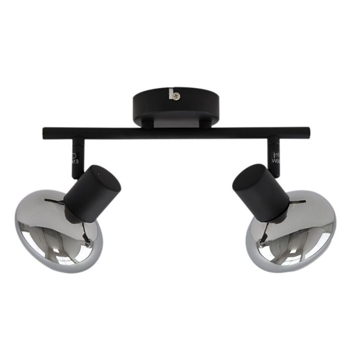 Design ceiling spotlight black, Tanju