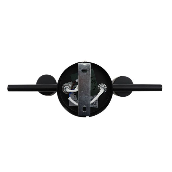 Design ceiling spotlight black, Tanju