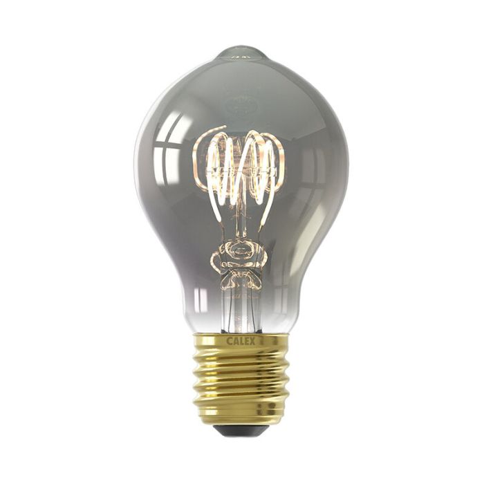 Dimmable Calex E27 LED bulb grey, A60, 4W, 1800K