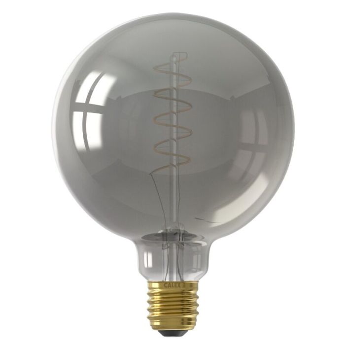 Dimmable Calex E27 LED filament bulb grey, 4W, 1800K
