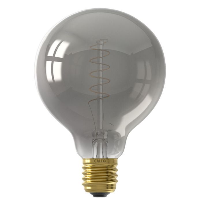 Dimmable Calex E27 LED filament bulb grey, 4W, 1800K