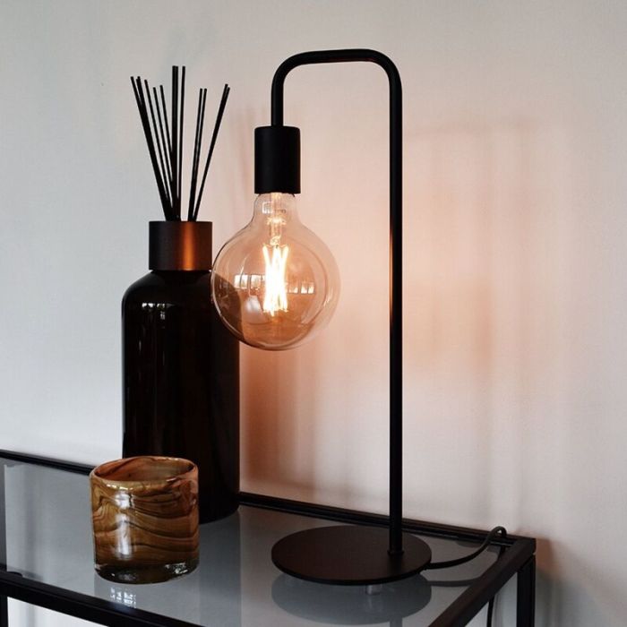 Dimmable Calex E27 LED filament bulb amber, 4,5W, 2100K