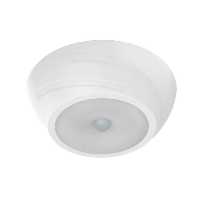 White ceiling light with sensor plastic, Ravza, 2.3W, 3000K LED, IP44