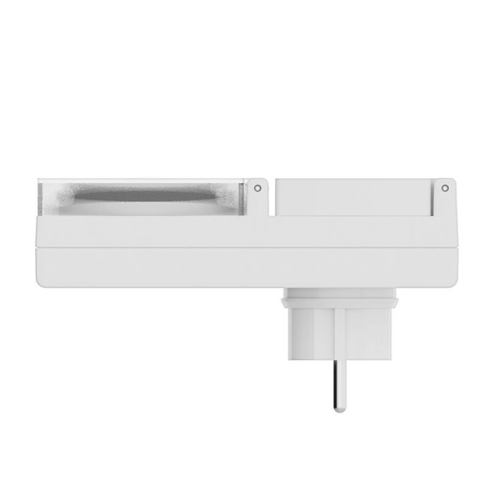 Waterproof switch clock wall socket with 24-hour timer, IP44