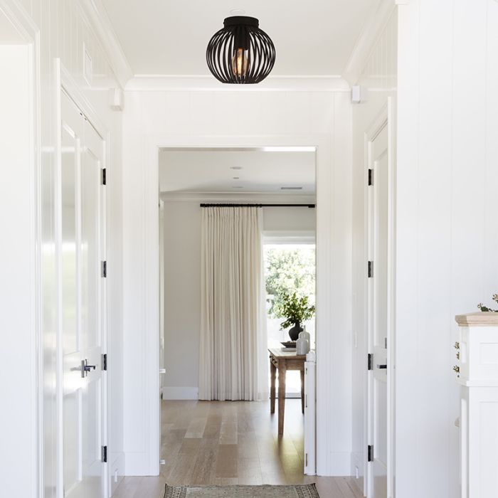Industrial ceiling light black, Lieve