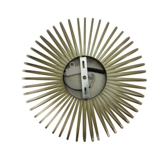 Industrial flush ceiling light gold, Lieve