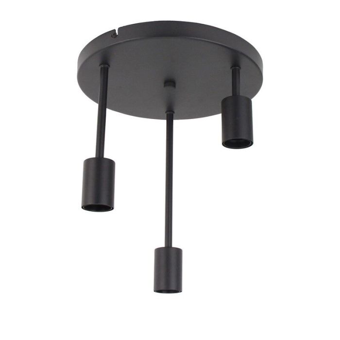 Metal ceiling light black, Rami