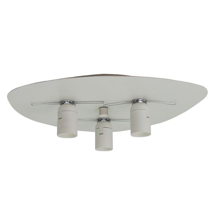 Metal ceiling spotlight cream, Leilani