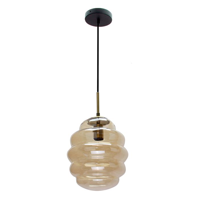 Modern pendant light amber, Lemay