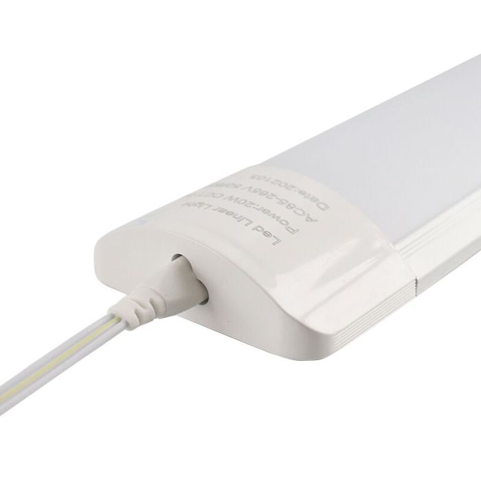 Connectable 2ft LED Batten - Enrique - 20W - 3000K
